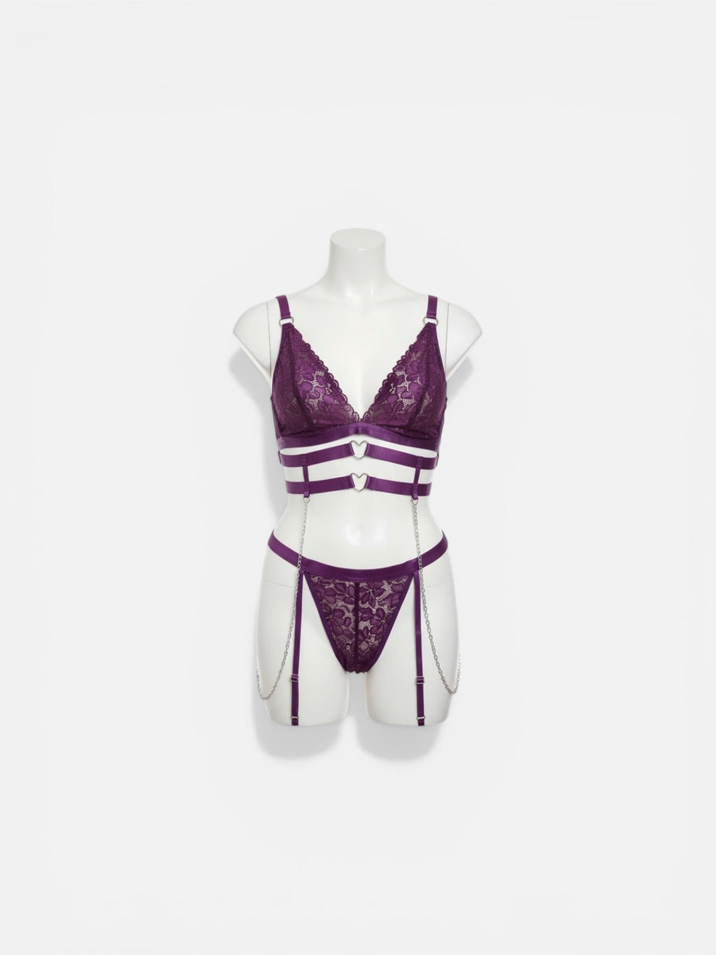 Purple Passion Garter Set