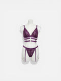 Purple Passion Garter Set